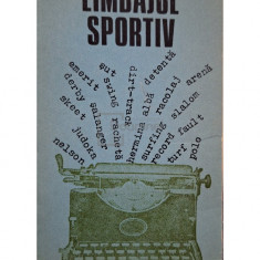 Victor Banciulescu - Limbajul sportiv (editia 1984)