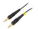 Cablu de măsurare 2m 60VDC 30VAC 19A neizolat negru