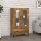 vidaXL Dulap &icirc;nalt, stejar fumuriu, 70x31x115 cm, lemn prelucrat 817480