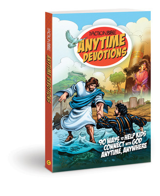 The Action Bible Anytime Devotions: 90 Ways to Help Kids Connect with God Anytime, Anywhere foto