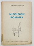 DEDICATIA LUI ROMULUS VULCANESCU PE VOLUMUL SAU &#039; MITOLOGIE ROMANA &#039; , 1985
