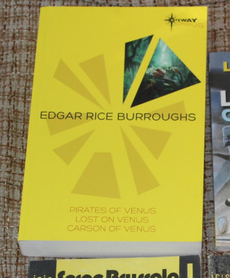 Edgar Rice Burroughs - Pirates of Venus, Lost on Venus, Carson of Venus sf foto