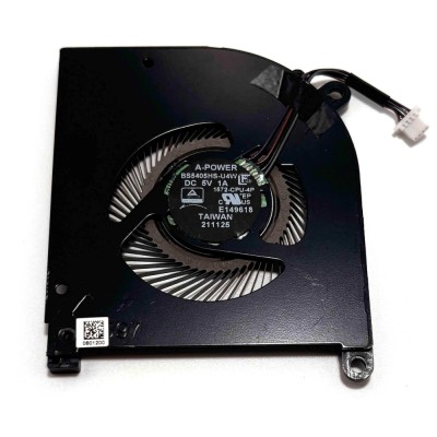 Cooler procesor Laptop Gaming, MSI, Creator Z16 A11UET, MS-1571, MS-1572, BS5405HS-U4W, 1572-CPU-4P, CPU foto