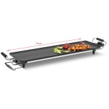 Gratar electric Fritel Teppanyaki TY 1689, 1800W, 70 x 22 cm, Negru