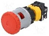 Intrerupator de siguran&amp;#355;a, 2 pozitii, 30mm, seria XN, IDEC - XN4E-BL402MRH