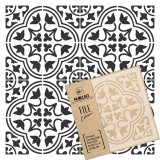 Șablon de plastic reutilizabil pentru țiglă // MORO - 10x10cm