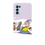 Husa compatibila cu Oppo A73 model Ed Edd n Eddy Intro, Silicon, TPU, Viceversa, Transparent, Carcasa