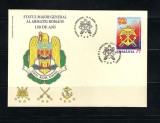 ROMANIA 2009 - STATUL MAJOR GENERAL AL ARMATEI ROMANE, 150 DE ANI - FDC - LP 1849