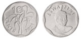 Eswatini 2021 - 10 cents UNC