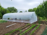 Solar Profesional Gradina 8x5x2.7m, Teava Zincata 32mm, Folie Ungureasca 150 Microni, Sistem Palisare