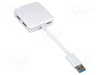 Accessories: USB hub white hub USB Out: USB A socket x4