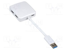 Accessories: USB hub white hub USB Out: USB A socket x4