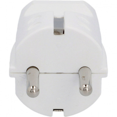 Stecker Cu Impamantare Alb Unitec 40540L foto