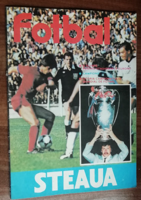 myh 112 - Revista sport - Fotbal - Steaua - 1986 foto