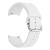 Cumpara ieftin Curea din silicon 20 mm, marca THD pentru Samsung Galaxy Watch 5 44 mm/40 mm si Samsung Galaxy Watch 5 Pro, culoarea alba