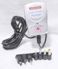 Incarcator alimentator universal camera foto video Sony Canon Fuji 3 4.2 5 6 6.5 7 8.4 V