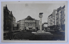 TIMISOARA , BULEVARDUL REGELE FERDINAND , CARTE POSTALA ILUSTRATA , MONOCROMA, CIRCULATA , DATATA 1934 foto