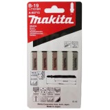 Makita B-19 - Set panze fierastrau pendular tija cu un prag de prindere (T) 65 mm lemn taiere dreapta fina 5 bucati