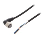Cablu de Conectare M12 4PIN unghi 10m PUR