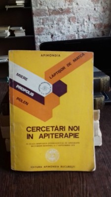 CERCETARI NOI IN APITERAPIE foto