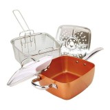 Tigaie multifunctionala cu capac, 24 cm, Migas