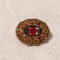 BROSA splendida MICROMOZAIC VENETIAN manopera EXCEPTIONALA de efect SUPERBA