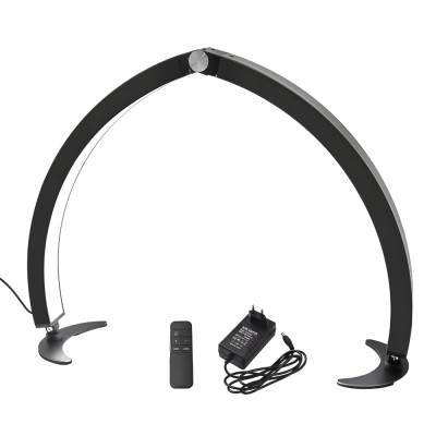 Lampa Profesionala LED Manichiura , WellLuck, Semiluna, 40 W, 320 LED-uri, Telecomanda, Pentru Saloane De Manichiura/Pedichiura foto