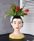 Bust Frida Kahlo-vaza din portelan lup120, Vaze