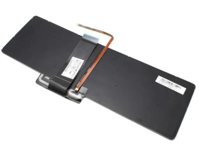 Tastatura HP Argintie Envy X360 iluminata layout UK fara rama enter mare, V140646DK1 iluminata layout UK fara foto