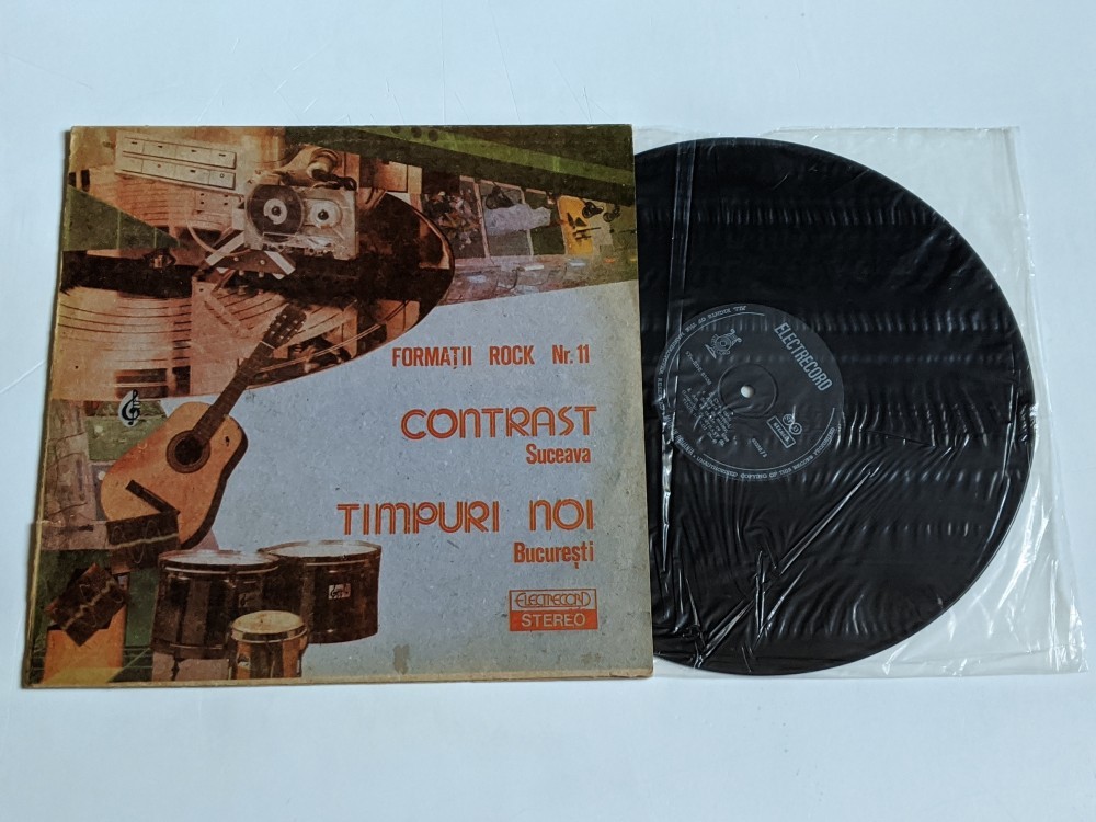 Contrast / Timpuri noi- Formatii rock nr. 11 - disc vinil ( vinyl , LP ...