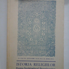 ISTORIA RELIGIILOR PENTRU INVATAMANTUL PREUNIVERSITAR - PR. CONF. DR. ALEXANDRU STAN/ PROF. DR.REMUS RUS