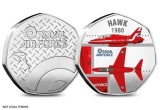 Marea Britanie - ROYAL AIR FORCE 50p - Medalie/Moneda Comemorativa