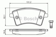 Set placute frana,frana disc MERCEDES CITAN Tila-Auto (415) (2012 - 2016) BOSCH 0 986 494 332