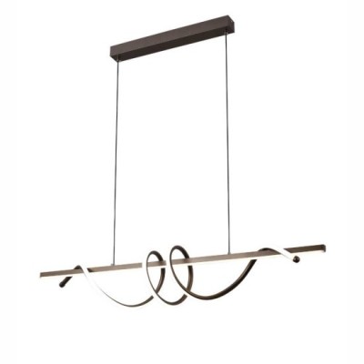 LUSTRA LED MARO CU TELECOMANDA LEONIS 75W/3800LM 2700K-6500K foto