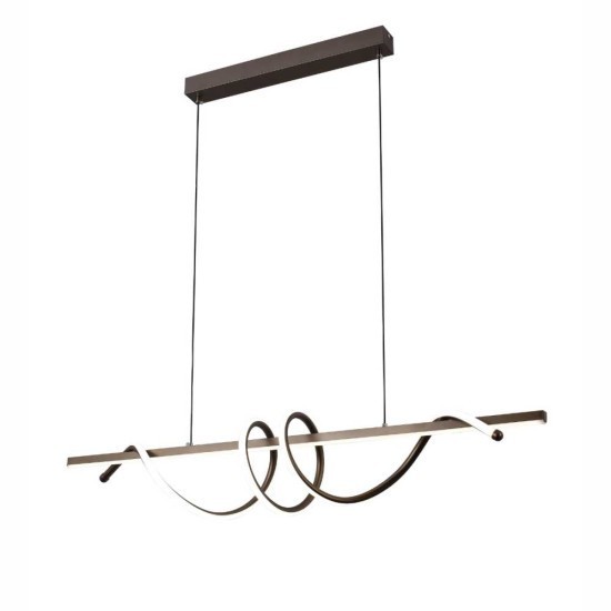 LUSTRA LED MARO CU TELECOMANDA LEONIS 75W/3800LM 2700K-6500K