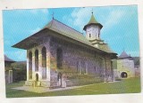 bnk cp Biserica manastirii Moldovita - Vedere - uzata