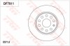 Disc frana VW EOS (1F7, 1F8) (2006 - 2016) TRW DF7911