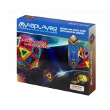 Joc de constructie magnetic - 45 piese