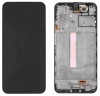 Display ecran cu Touchscreen si Rama pentru Samsung A25 5G, A256, Incell, Negru, Compatibil