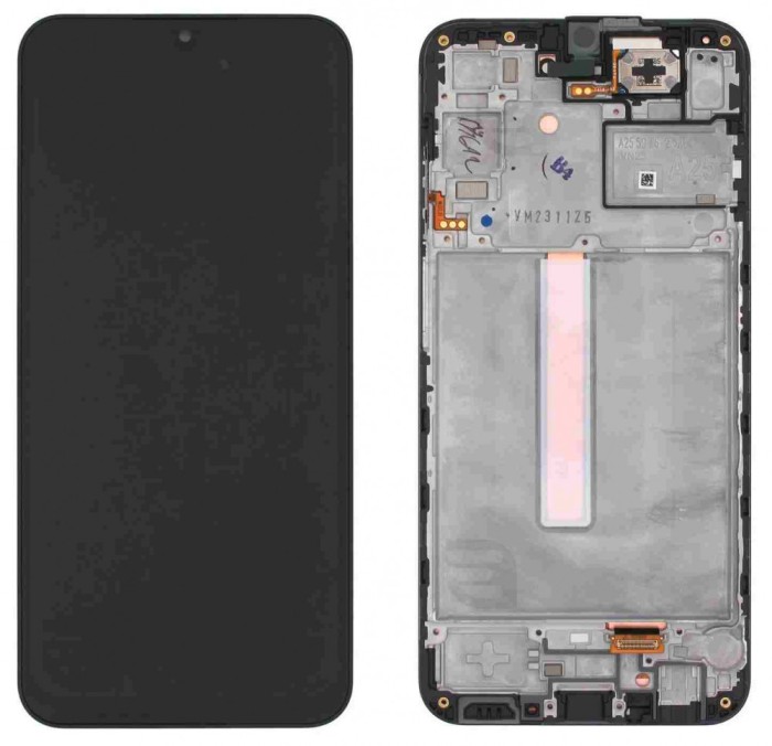 Display ecran cu Touchscreen si Rama pentru Samsung A25 5G, A256, Incell, Negru