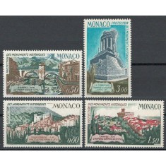 Monaco 1971 Mi 1001/04 MNH - Conservarea clădirilor istorice