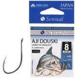 Carlige MIKADO Sensual Aji Douski W/Ring BN, Nr.12, 10buc/pac