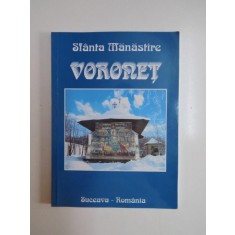 SFANTA MANASTIRE VORONET de MONAHIA ELENA SIMIONOVICI , 2001