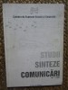 STUDII SINTEZE COMUNICARI NR 1 2005