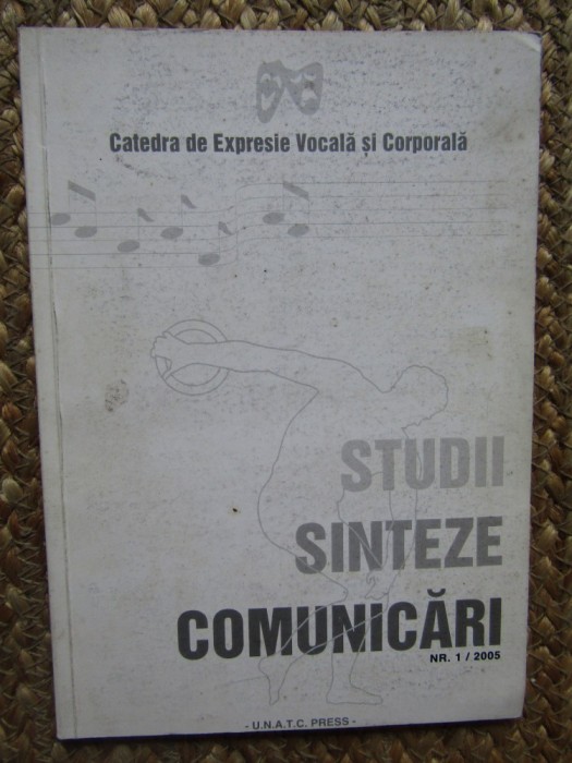 STUDII SINTEZE COMUNICARI NR 1 2005