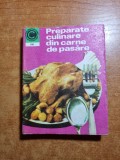 Carte de bucate - preparate culinare din carne de pasare -anul 1978 - 235 retete