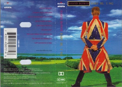 Casetă audio David Bowie &amp;ndash; Earthling, originală foto