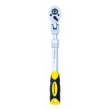 Maner clichet Cr-V Top Master Pro, 1/2 inch x 475 mm, 72T, brat telescopic