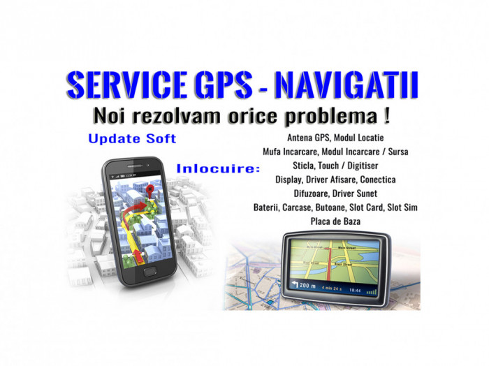 Service Navigatie GPS &ndash; actualizare harti Europa