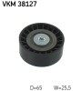 SKF VKM 38127 Rola ghidare/conducere, curea transmisie